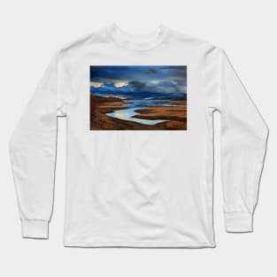 Early morning at Plastiras lake Long Sleeve T-Shirt